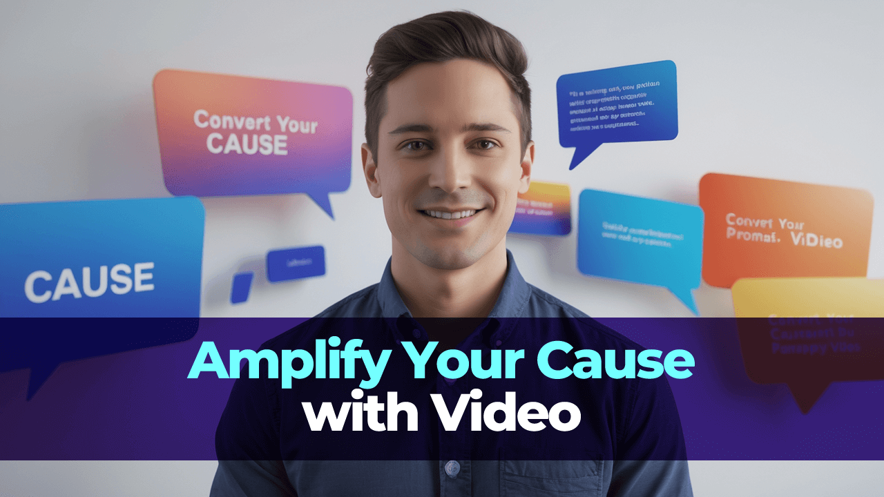 Transform Your Cause into a Powerful Video in Seconds