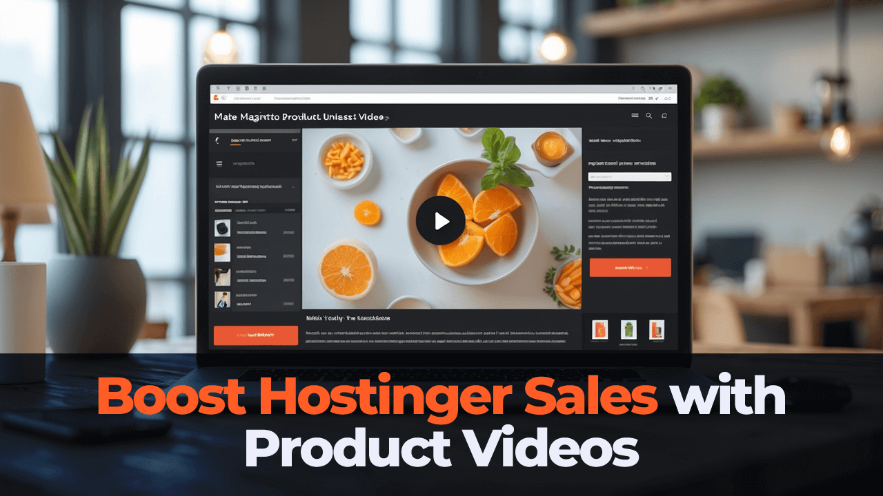 Enhance Hostinger Shop Sales with AI-Powered Product Videos