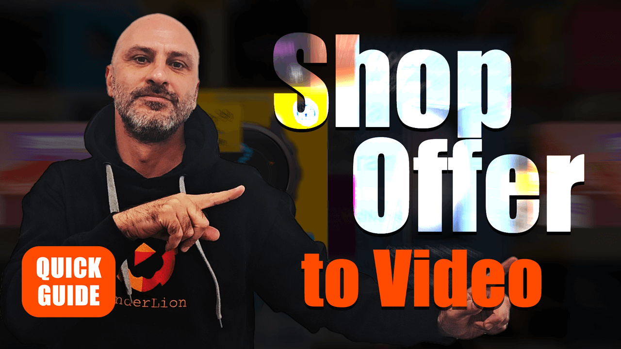 How to Turn Shop Products to Videos