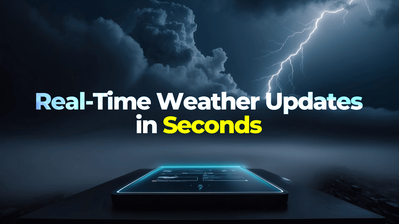 Real-Time Weather Updates with Instant Video Creation